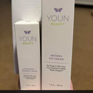 Youn Beauty Retinol Eye Cream & Hyaluronic Acid Serum